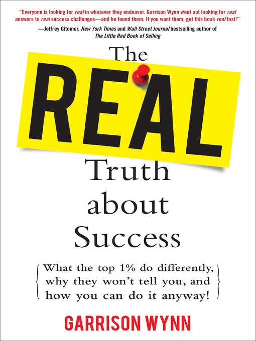 Cover image for The Real Truth about Success
